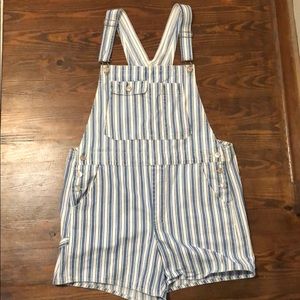 American Eagle Overall Shorts